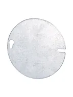 Ortech Plate-54-C1 Formerly Ld-2 Flat Round Blank Cover For Octagon Boxes